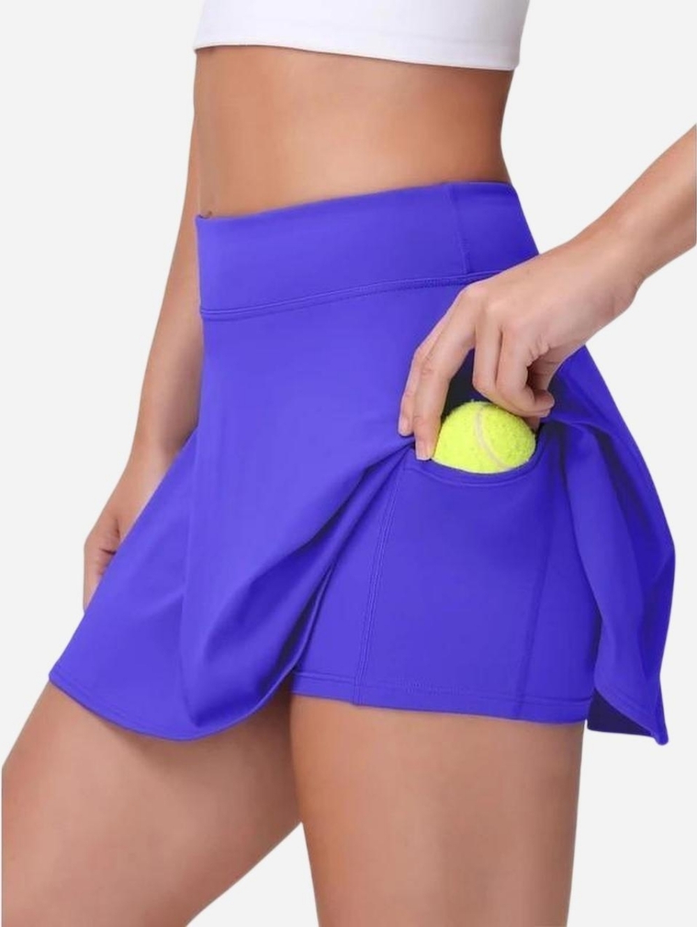 Athletic Tennis Skort in Vivid Royal Purple